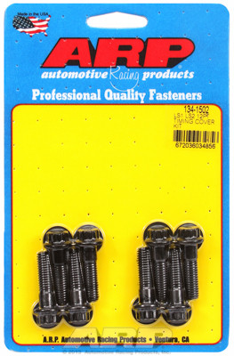 ARP 134-1502 Timing Cover Bolts - GM LS Gen III/IV Engines - Black 12-Point Head