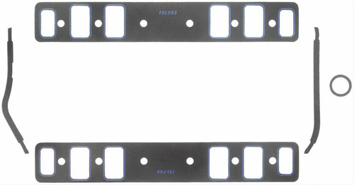 FelPro 1356 Intake Manifold Gaskets 68-76 Oldsmobile 455 - 2.400" x 1.400" Port