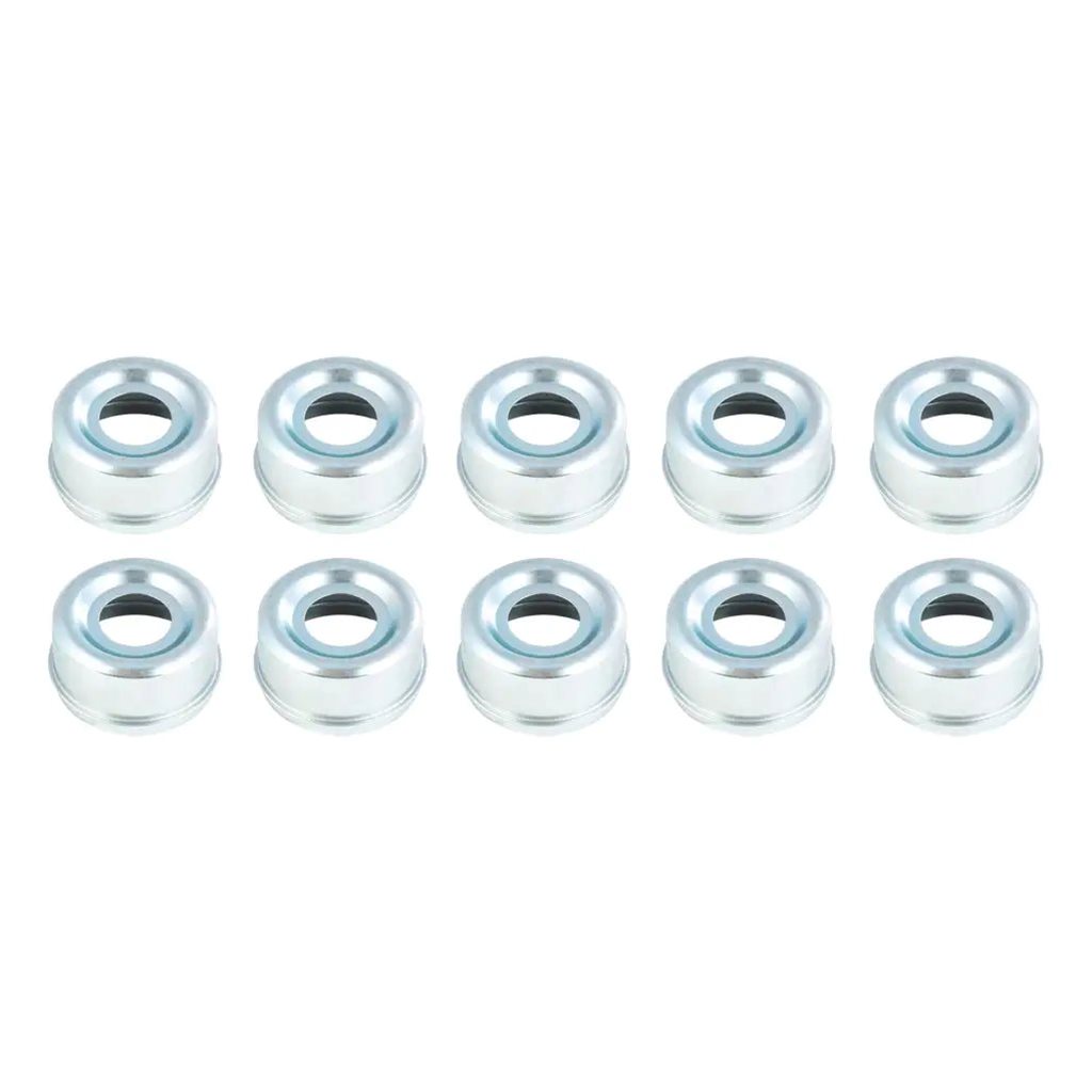 Lippert Press-In Dust Cap, 2.72" Diam., 7,000-8,000-lb. Axles, Super Lube, 10 Pack - 693748
