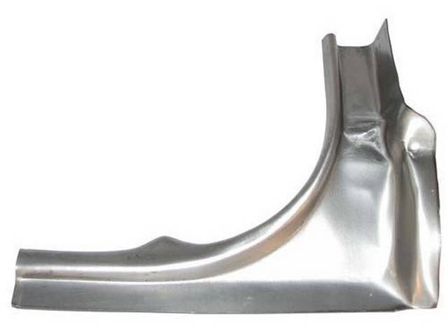 Trunk Lower Corner Drain Trough, RH