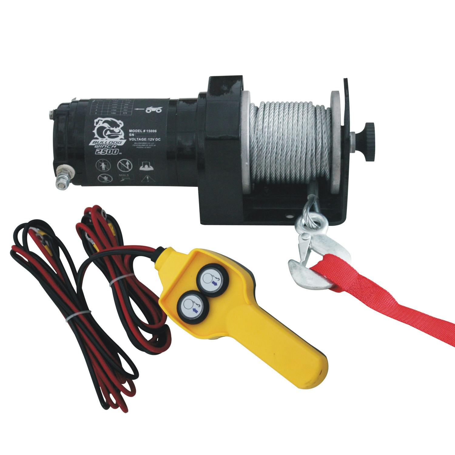 Bulldog Winch Co LLC 15008 2000lb Utility Winch