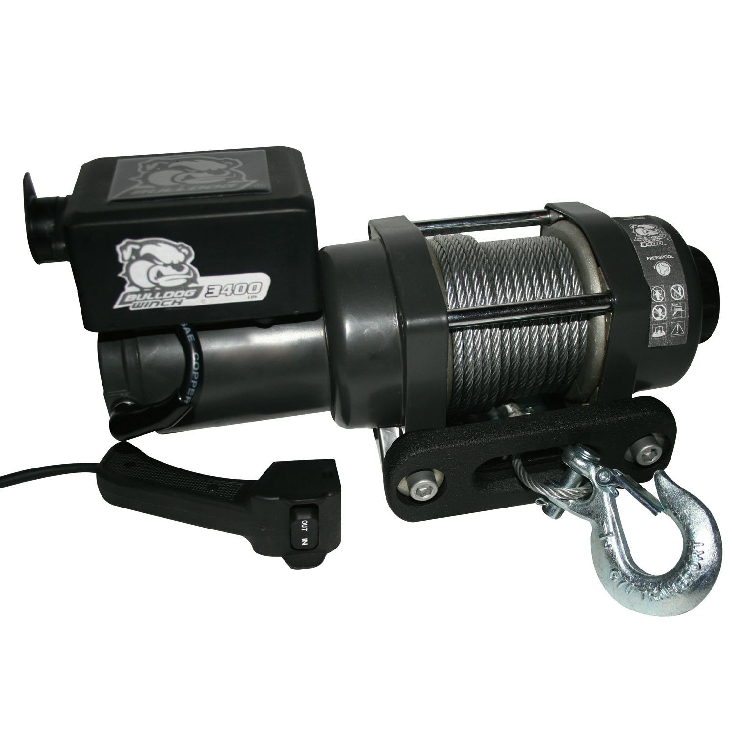 Bulldog Winch Co LLC 15017 3400lb Trailer / Utility Winch