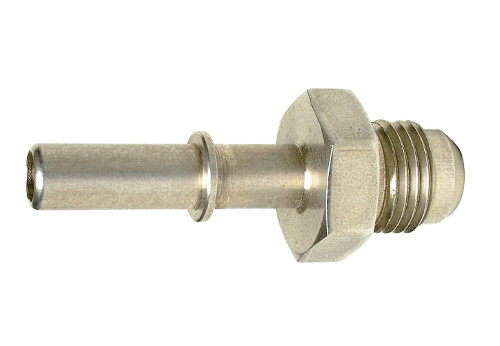 Aeromotive 15103 5/16" Quick Connect Fitting to 6AN Male - Stainless Steel