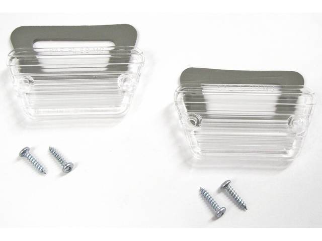 Front Side Marker Light Clear Lens