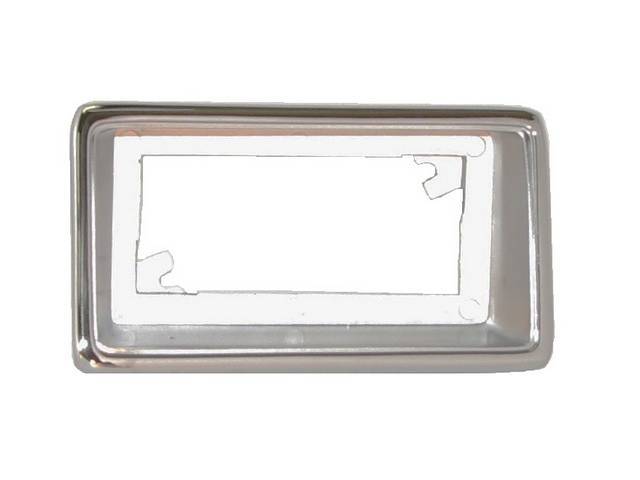 Rear Quarter Panel Side Marker Light Bezel, RH