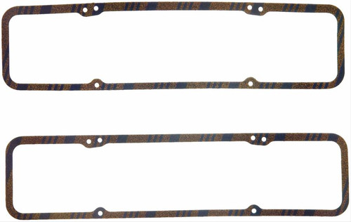 FelPro 1603 Valve Cover Gaskets Small Block Chevy Perimeter Bolt - Cork - 7/32"
