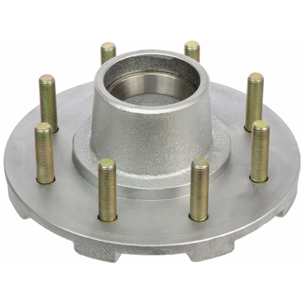 TruRyde 8-6.5" Galvanized Trailer Hub for a 7,000 lbs. Trailer Axle - RVI-H-865-HDG