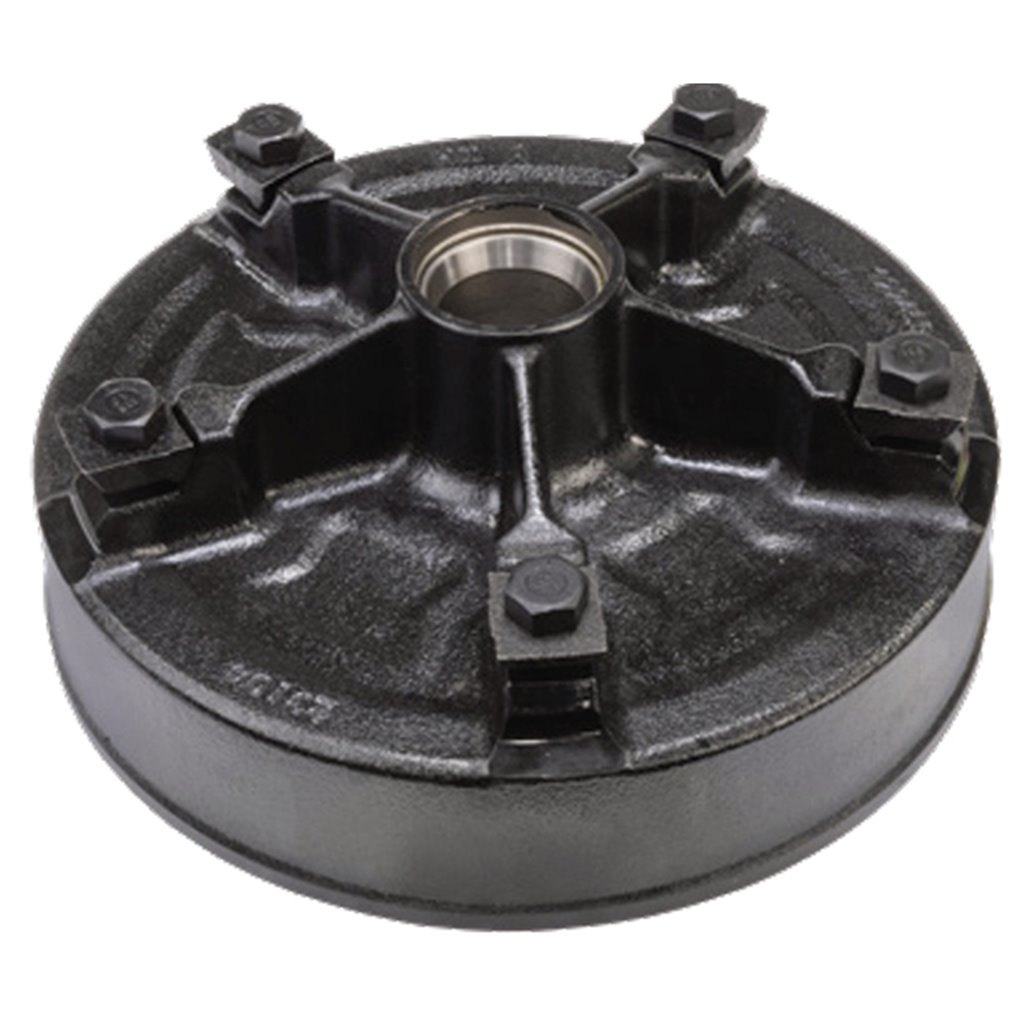 TruRyde 5-9.4" Bolt Circle 12" Mobile Home Trailer Hub/Drum for a 7,000 lbs. Axle - RVD-UTG-510.13