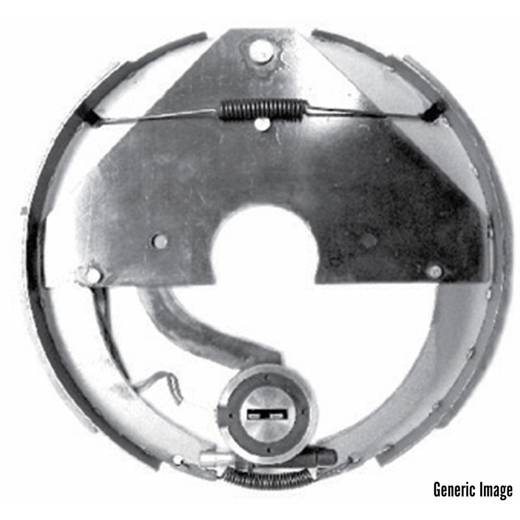 TruRyde 12" x 2" 7,000 lbs. Mobile Home Weld-On Right Hand Brake Assembly - BK-12E-MHL-02