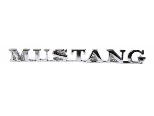 Fender Name Plate, MUSTANG