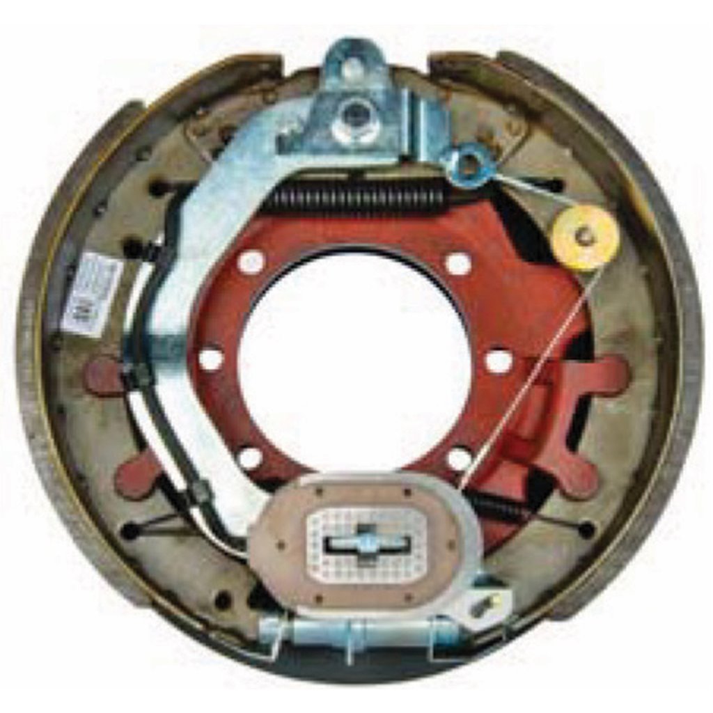 TruRyde 12-1/4" x 5" Left hand Self-Adjusting Electric Brake assembly for 12K - 16K Trailer Axles - BK-12KE-01