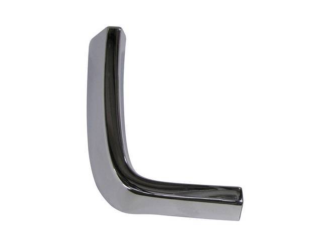 Front Fender Extension Molding, LH, Chrome