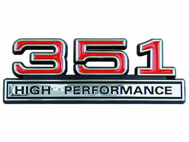 351 High Performance Emblem