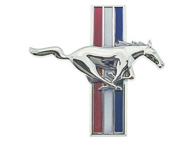 Fender Emblem, Tri-Bar Running Horse, RH