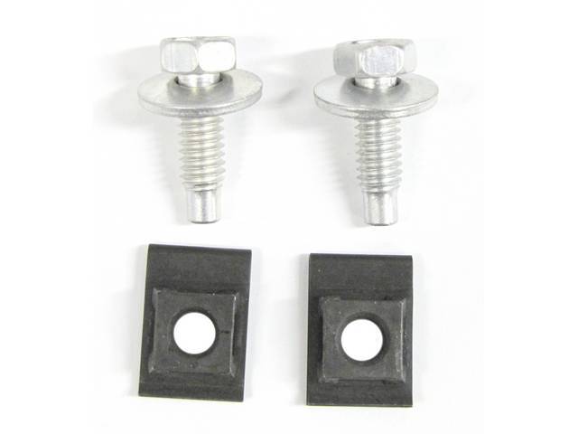 Front Fender Rear Splash Shield Bracket Mounting Kit