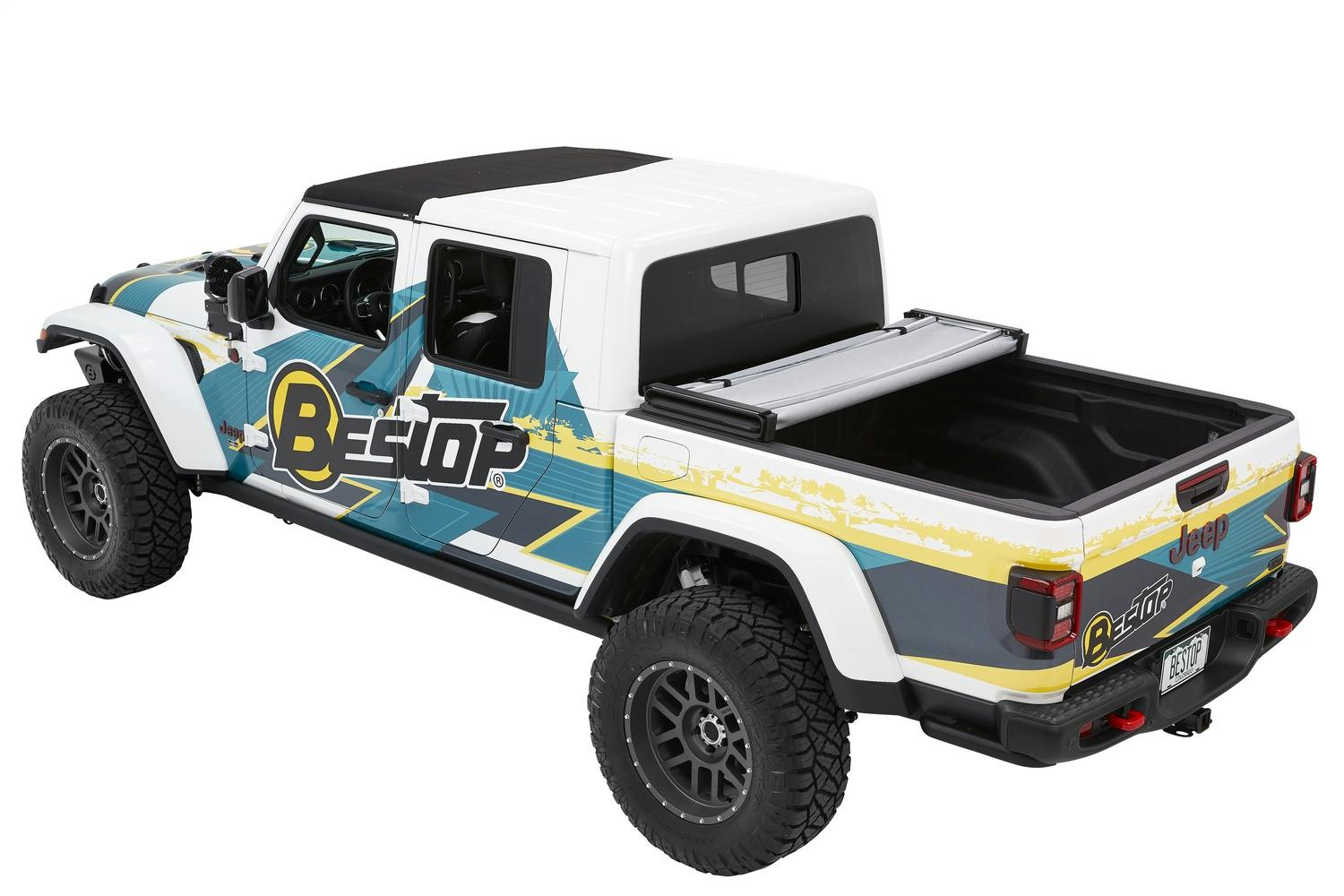 Bestop 16280-17 EZ Fold™ Soft Tri-Fold Tonneau Cover
