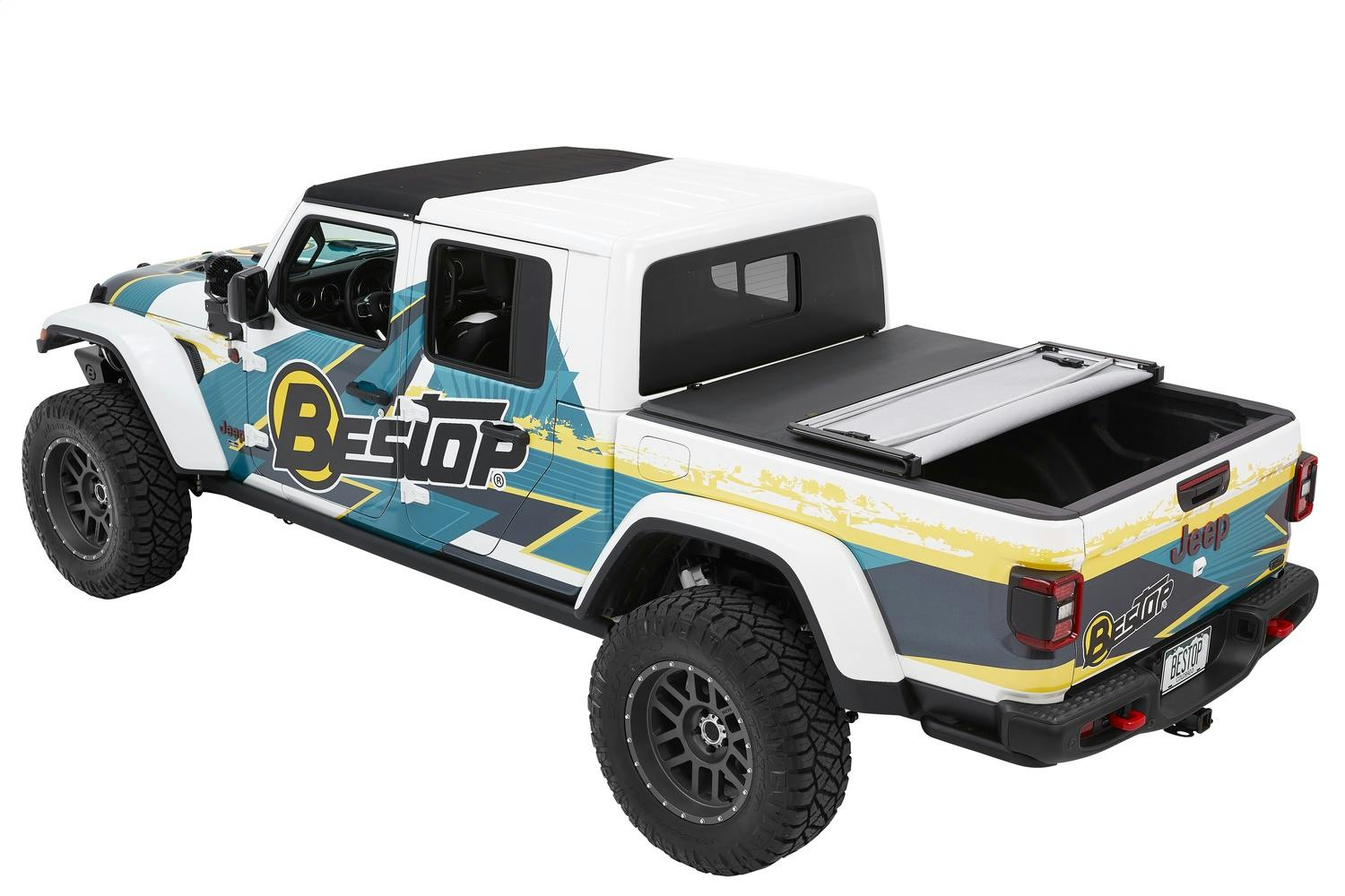 Bestop 16280-35 EZ Fold™ Soft Tri-Fold Tonneau Cover