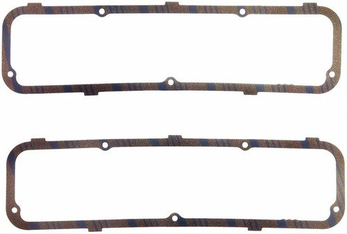 FelPro 1632 Valve Cover Gaskets - Ford Big Block FE 352-428 - Cork - 3/16"
