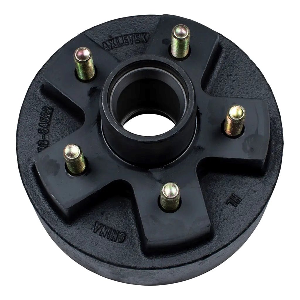 Lippert 7" Brake Hub, 5 on 4.5"; 1/2" Stud - 2,200 lbs. (with Bearing Cone Kit) - 814209