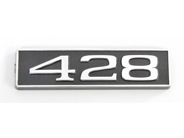 428 Emblem for Cobra Jet Style Hood Scoop