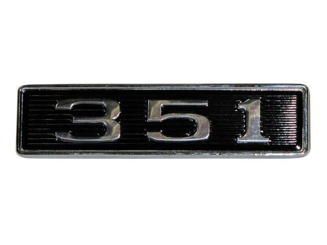 Hood Scoop Emblem, 351