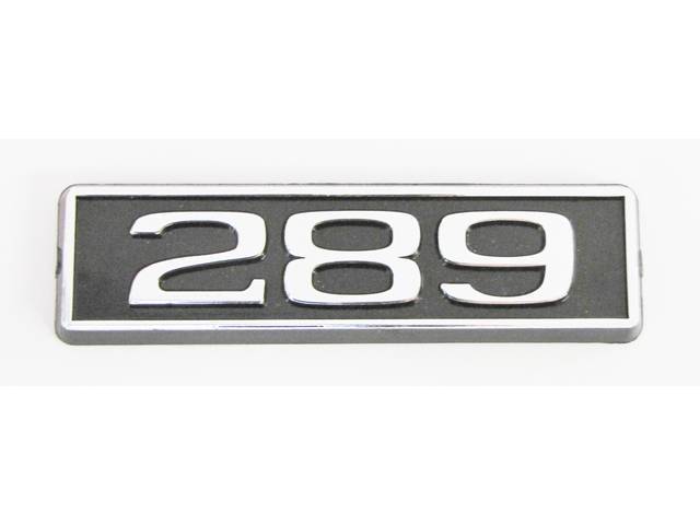 289 Emblem for Cobra Jet Style Hood Scoop