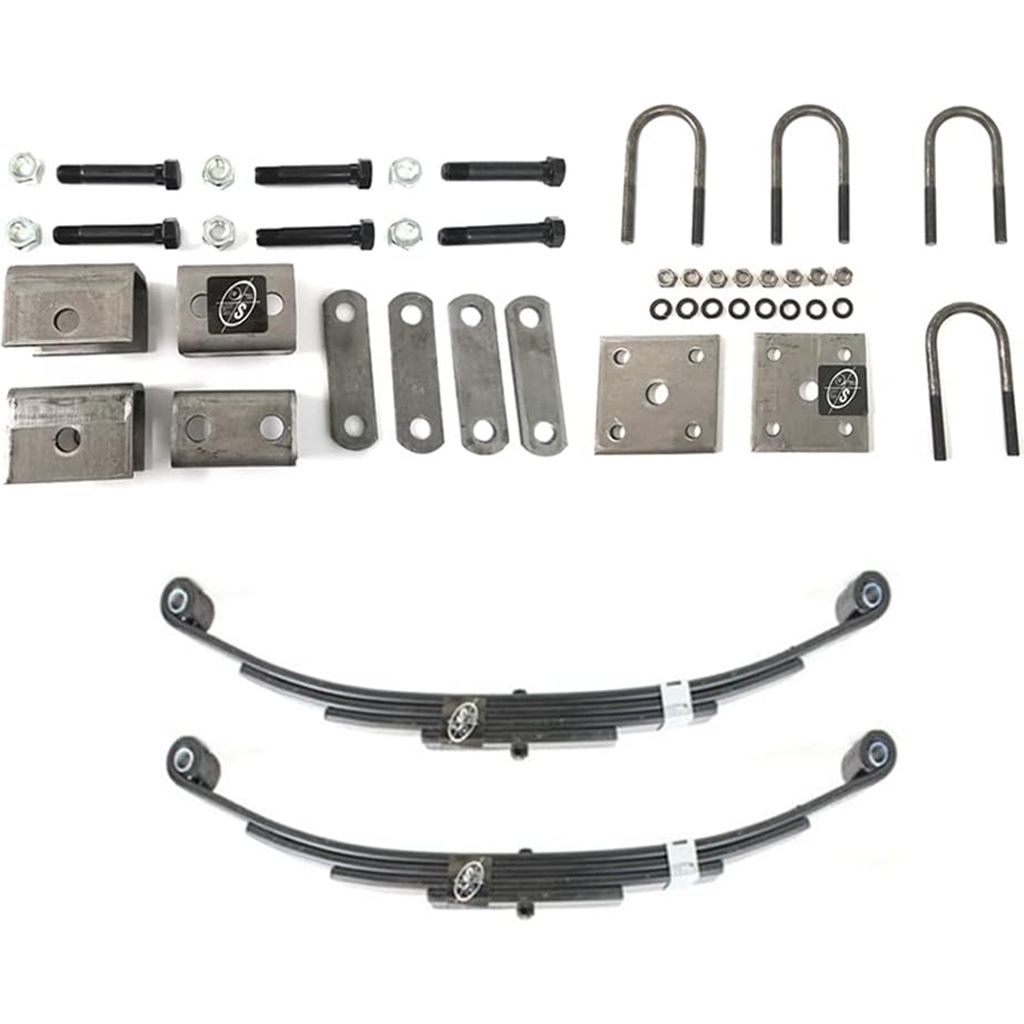 Southwest Wheel USA Made 3,500 lbs. Heavy Duty Single Trailer Axle Suspension Kit - HD3500-KIT-SINGLE-USA