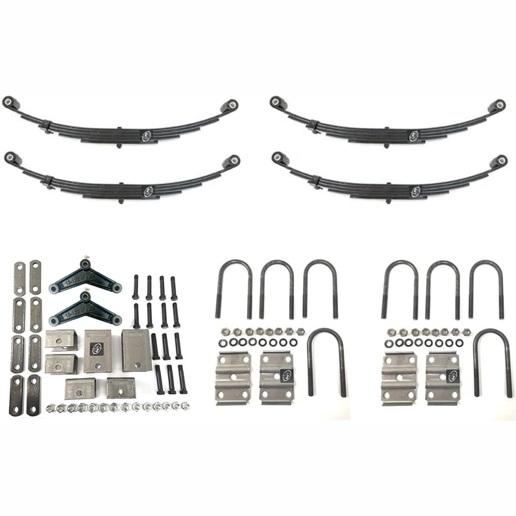 Southwest Wheel USA Made 5,200 lbs. Tandem Trailer Axle Suspension Kit - 5200-TANDEM-USA