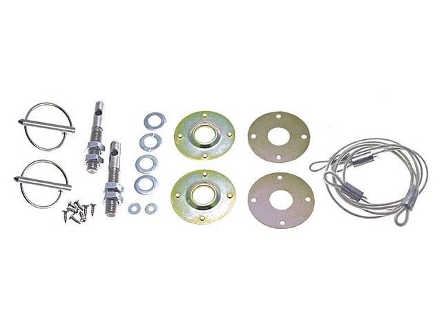 OE Style Hood Pin Kit
