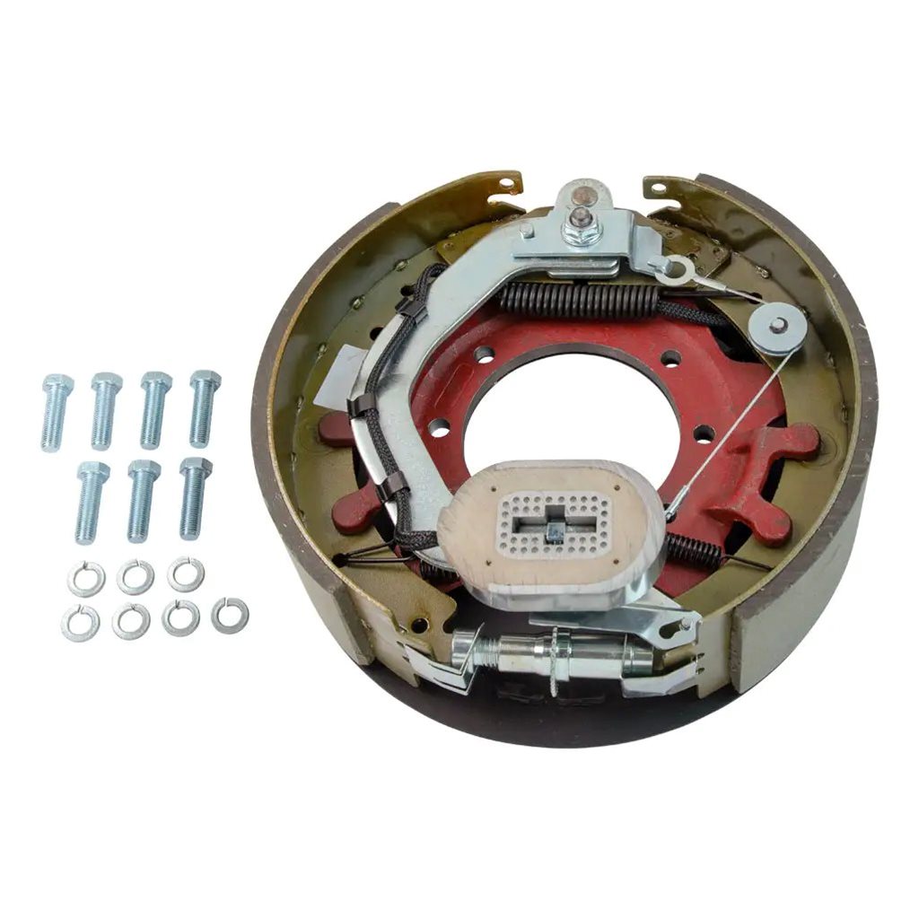 Lippert Forward Self-Adjusting Trailer Braker Assembly, 12-1/4" x 3-3/8", 7 Bolt, Left - 2024055288