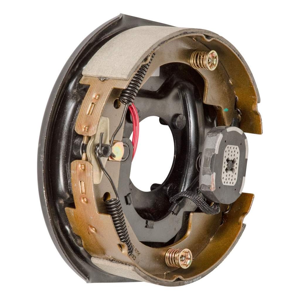 Lippert Electric Trailer Brake Assembly, 10" x 2-1/4", 4 Bolt, 4,400-lb. Axles, Left - 2024028244