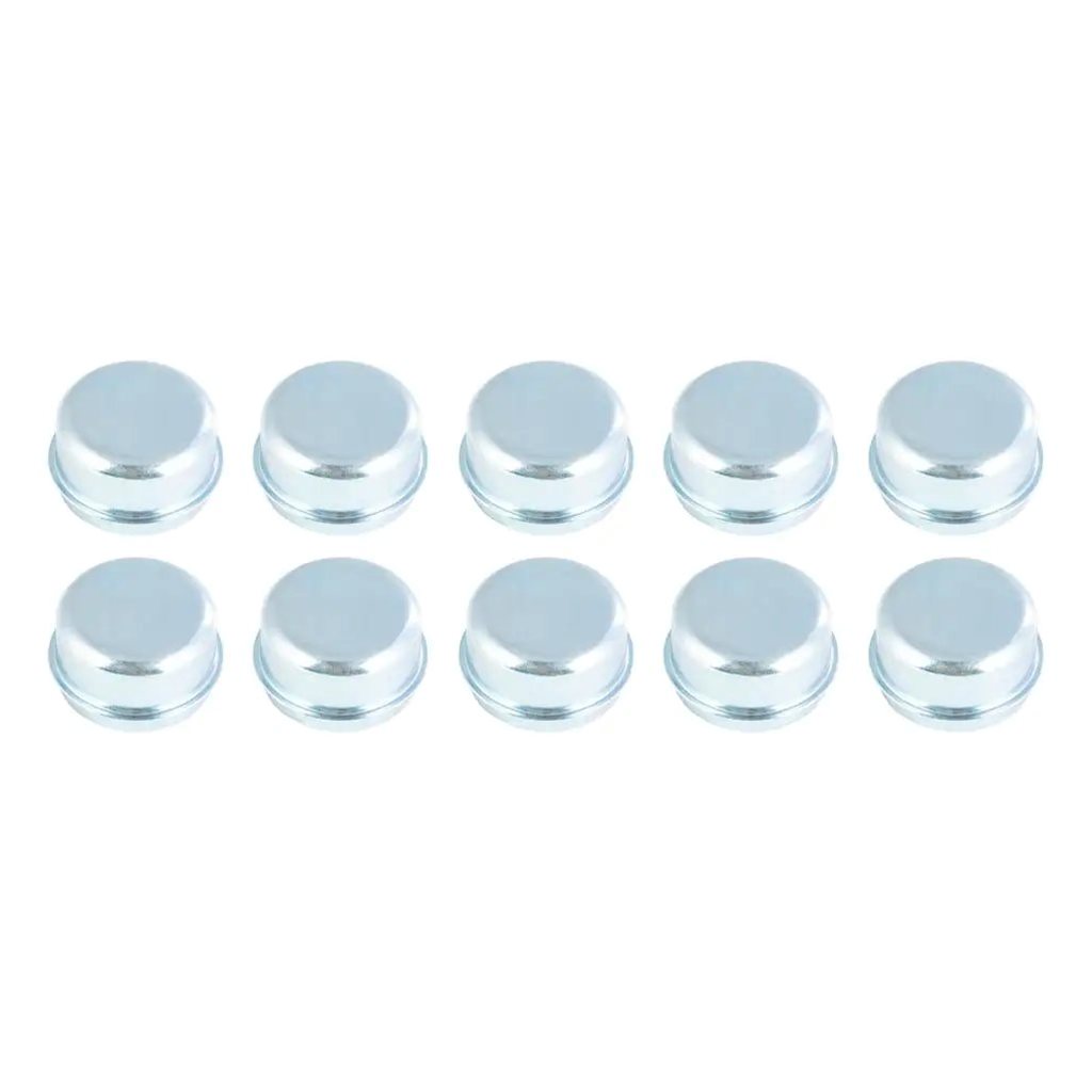 Lippert Press-In Dust Cap, 1.99" Diameter, 2,200-4,400-lb. Axles, Non-Lubed, 10 Pack - 693794