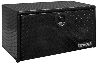 Buyers Black Diamond Tread Aluminum Underbody Truck Tool Box 18 Inches Deep