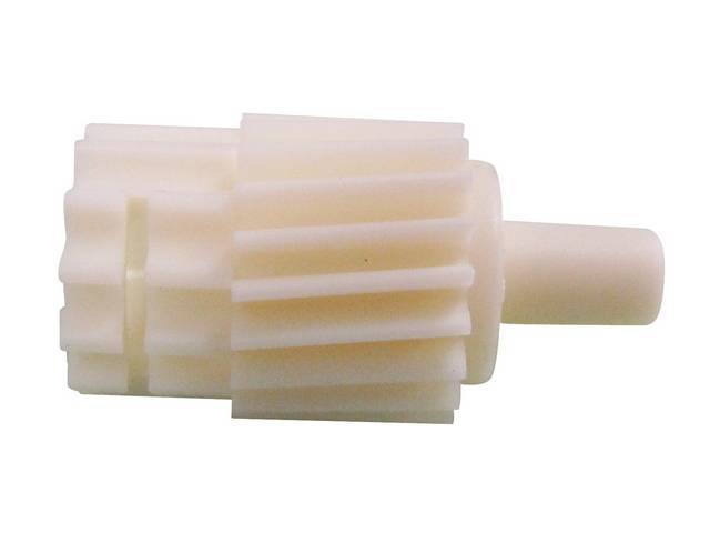 Speedometer Driven Gear, LH Rotation, 19 Teeth
