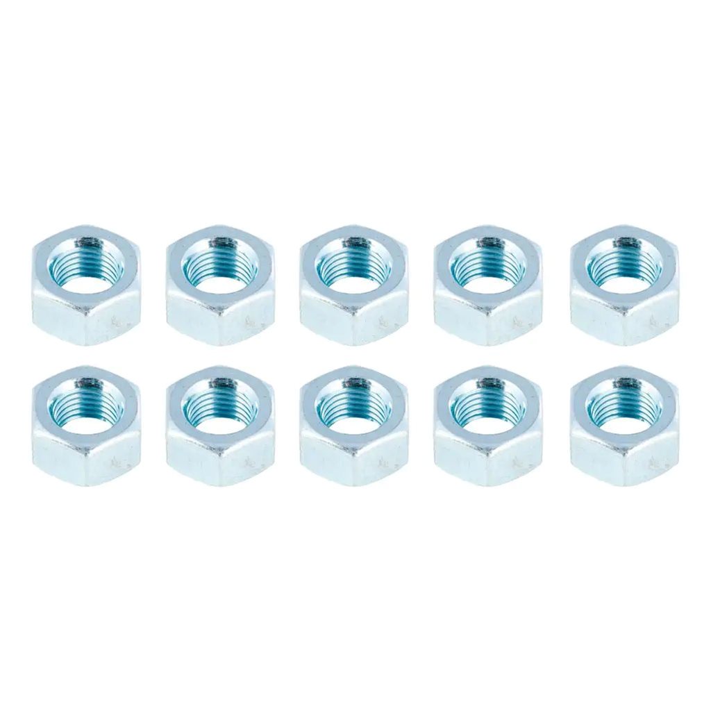 Lippert Trailer Brake Hex Mounting Nut, 7/16"-20 Thread Size, 10 Pack - 2025027772