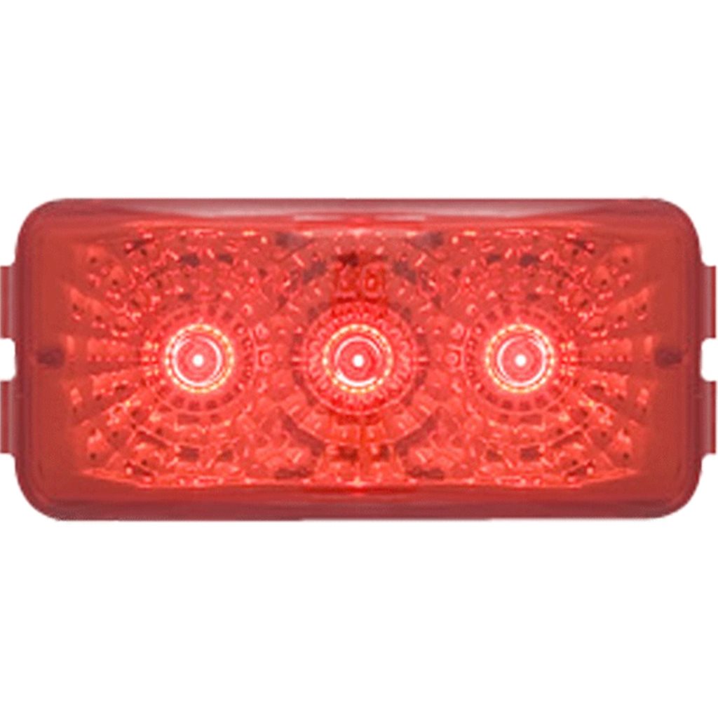Optronics 3-LED red marker/clearance light - AL191RB