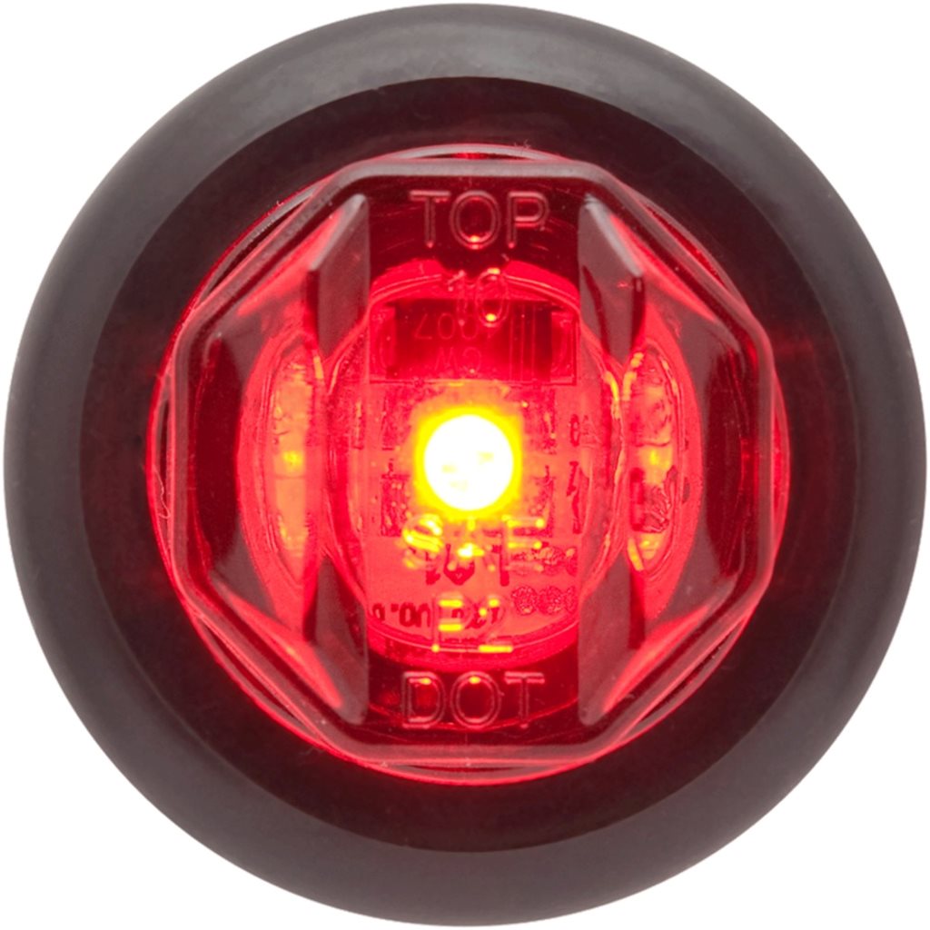 Optronics Red 3/4” Sealed LED Marker/Clearance Lights - MCL12RKB