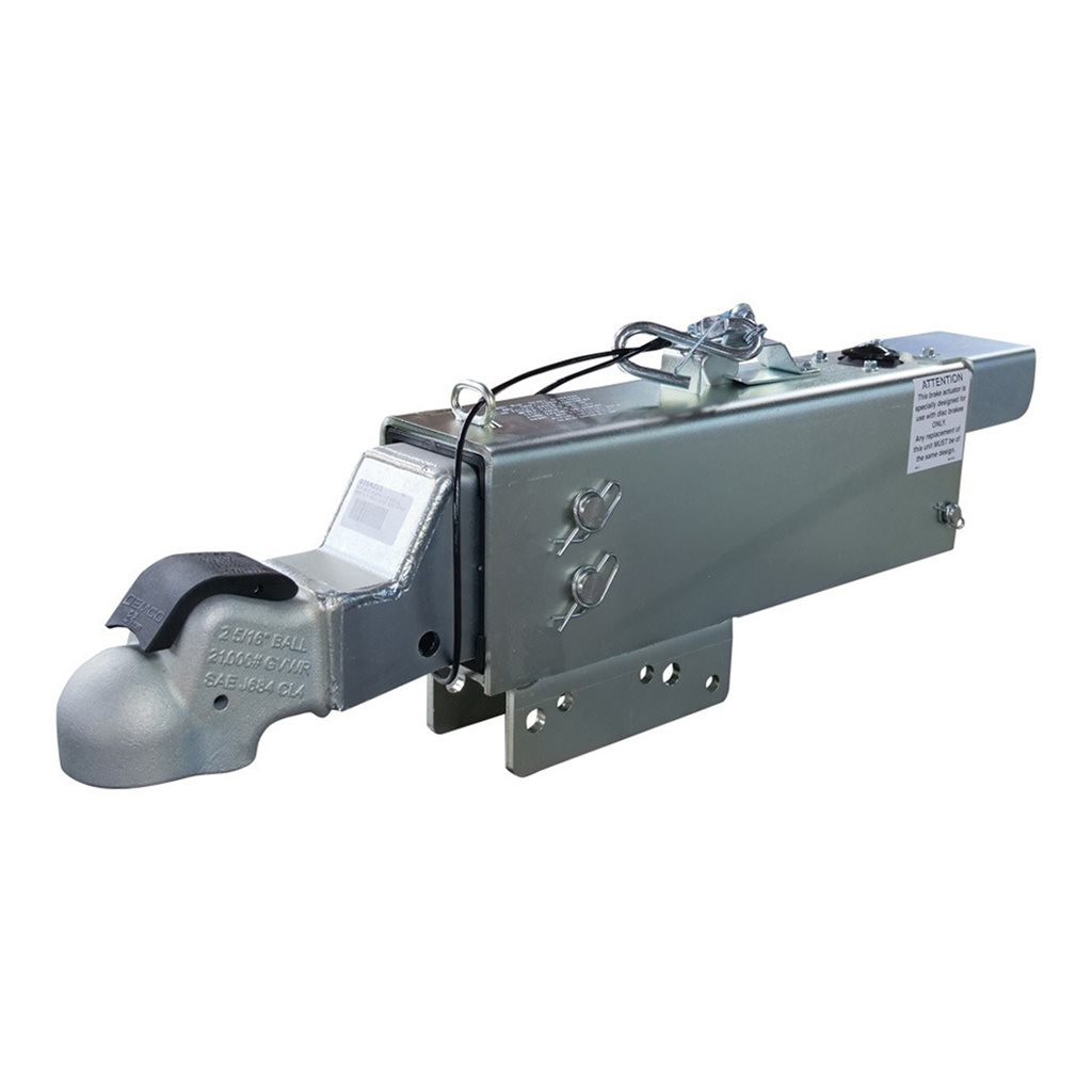 Demco Drop 2-5/16" EZ-Latch 16,000 lbs. Zinc Finish Disc Brake Actuator - 8164311