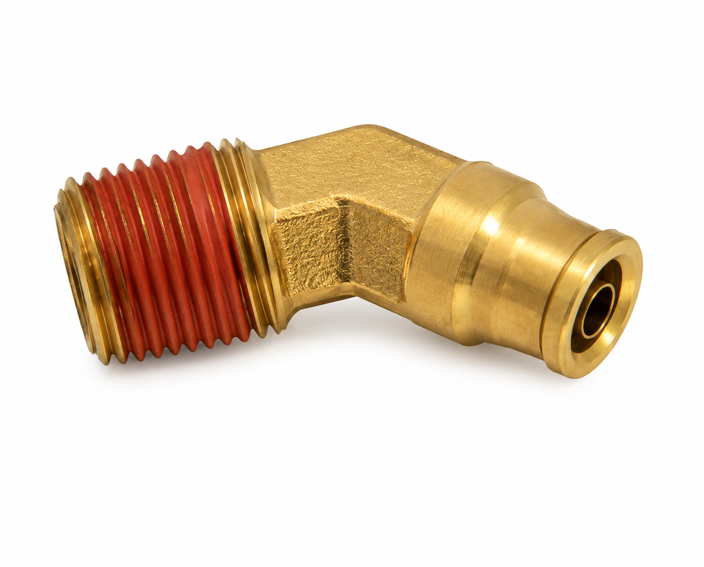 177.13B176D - Brass PLC 45 Deg NS