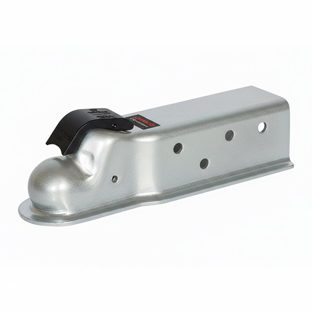 Demco Zinc 2-5/16" EZ-Latch Tube Mount 18,000 lbs. Coupler - 13203-95