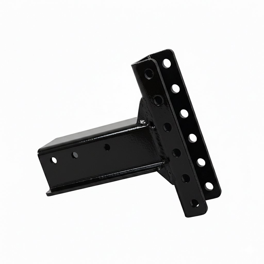 Demco Black 3" Tube 12,000 lbs. Bolt-On Channel Mount - 13867-81