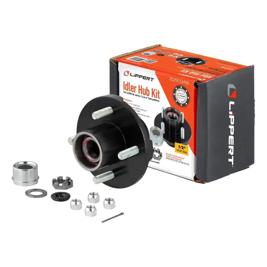 Lippert Idler Hub Complete Kit with Installed Bearings, 2,200-lb. Axles - 2025013495