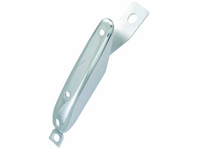 Rear Bumper Guards, Chrome