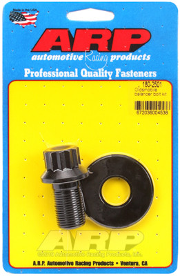 ARP 180-2501 Harmonic Balancer Bolt - Oldsmobile V8 - 12-Point Head - Black