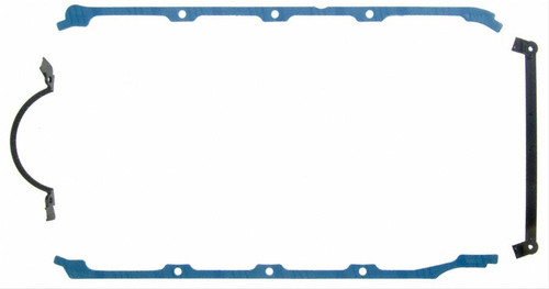 FelPro 1863 Oil Pan Gasket Big Block Chevy Mark IV Custom Notched Rail Strokers