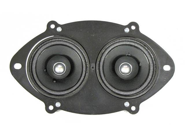 Dual Speaker Unit, Dual 3 1/2, 220 Watt