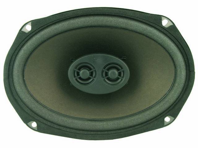 Radio Speaker, 6x9, Dual Voice Coil, 120 Watt