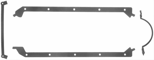 FelPro 1891 Oil Pan Gasket Big Block Chevy DRCE/Dart/Merlin Block w/ Spread Rail