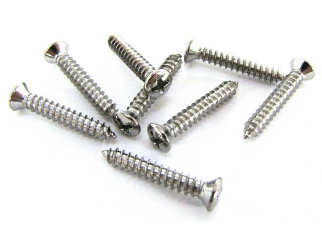 Door Speaker Grille Mounting Kit, Chrome
