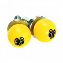 Mooneyes Yellow Ball License Plate Bolts (2pk)